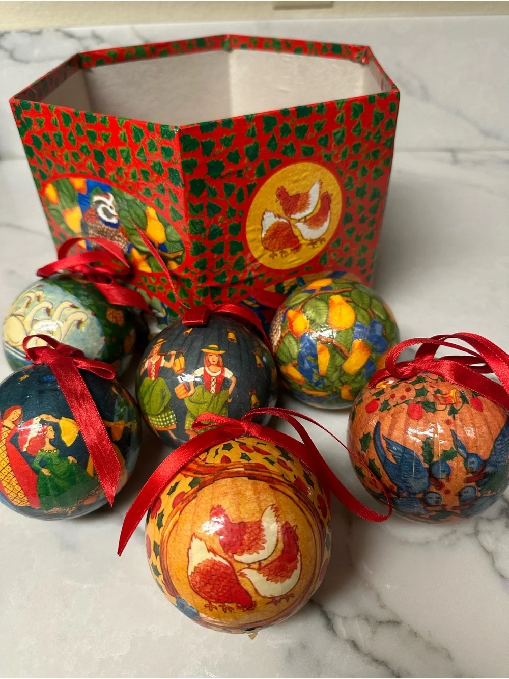 Vintage The 12 days of Christmas 3